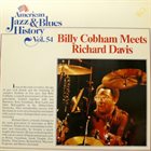 BILLY COBHAM Billy Cobham Meets Richard Davis album cover