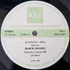 BLACK UHURU In Concert-468 album cover
