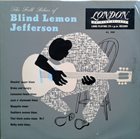 BLIND LEMON JEFFERSON The Folk Blues Of Blind Lemon Jefferson album cover