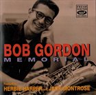 BOB GORDON (SAXOPHONE) Memorial album cover