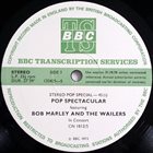 BOB MARLEY Bob Marley & The Wailers ‎: Stereo Pop Special-45 (aka BBC College Concert #28 aka First Trip) album cover