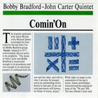 BOBBY BRADFORD Bobby Bradford / John Carter Quintet: Comin' On album cover