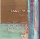 BRUCE ARNOLD Bruce Arnold & Andrea Quartarone : Heard Instinct album cover