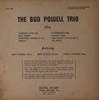BUD POWELL Bud Powell Trio (vol.1) album cover