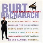 BURT BACHARACH One Amazing Night album cover