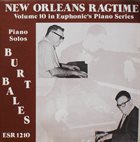 BURT BALES New Orleans Ragtime album cover