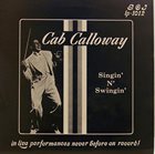 CAB CALLOWAY Singin' N' Swingin' album cover