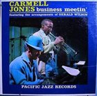 CARMELL JONES Business Meetin' album cover