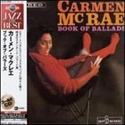 CARMEN MCRAE Book of Balads album cover