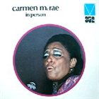 CARMEN MCRAE In Person album cover