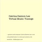 CATRINA DAIMON LEE (DOMINA CATRINA LEE) Virtual Music (Tunings) album cover