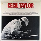 CECIL TAYLOR In Transition album cover