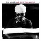 CECIL TAYLOR Piano Solo at Town Hall 1971 album cover