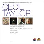 CECIL TAYLOR The Complete Rematered Recordings On Black Saint And Soul Note album cover