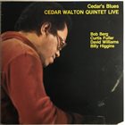 CEDAR WALTON Cedar's Blues : Cedar Walton Quintet Live album cover