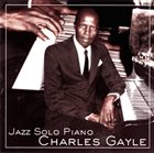 CHARLES GAYLE Jazz Solo Piano album cover