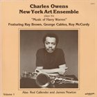 CHARLES OWENS (1939) Charles Owens New York Art Ensemble ‎: Plays The 