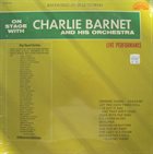CHARLIE BARNET On Stage With (aka Gamblin' & Dancin') album cover