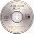 CHARLIE MARIANO Live in der Alten Oper Frankfurt album cover