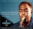 CHARLIE PARKER A Studio Chronicle, 1940 - 1948 album cover