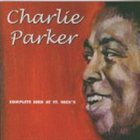 CHARLIE PARKER Complete Bird at St Nick's album cover