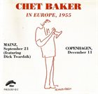 CHET BAKER In Europe, 1955 album cover