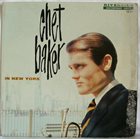 CHET BAKER In New York (aka Polka Dots And Moonbeams) album cover
