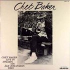 CHET BAKER Live In Sweden With Åke Johanssons Trio album cover