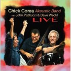 CHICK COREA Chick Corea Akoustic Band Live album cover