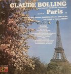 CLAUDE BOLLING Jouent Le Paris de Gilbert Becaud, Georges Brassens, Maurice Chevalier, Léo Ferre Et Charles Trenet album cover
