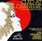 CLEO LAINE Cleo at Carnegie: The 10th Anniversary Concert album cover
