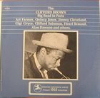 CLIFFORD BROWN Clifford Brown Big Band in Paris album cover