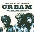 CREAM The Farewell Tour 1968 album cover