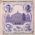 DAVE BRUBECK Brubeck in Amsterdam album cover