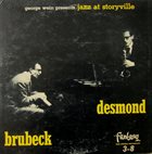 DAVE BRUBECK Brubeck, Desmond : Jazz At Storyville album cover