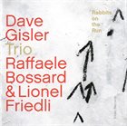 DAVE GISLER Dave Gisler Trio, Raffaele Bossard, Lionel Friedli : Rabbits On The Run album cover