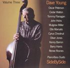 DAVE YOUNG Two By Two - Piano-Bass Duets Volume Three album cover