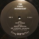 DAVID AMRAM The Final Ingredient album cover