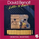 DAVID BENOIT Letter to Evan album cover