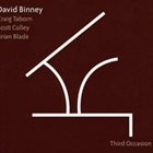 DAVID BINNEY Third Occasion album cover