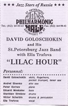 DAVID GOLOSCHEKIN Lilac Hour album cover