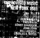 DEREK BAILEY Improvised Music New York 1981 album cover