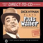 DICK HYMAN Dick Hyman Plays Fats Waller album cover