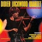 DIDIER LOCKWOOD Live At The Olympia Hall album cover