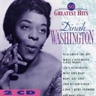 DINAH WASHINGTON 50 Greatest Hits album cover