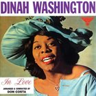 DINAH WASHINGTON In Love album cover