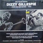 DIZZY GILLESPIE On Tour With Dizzy Gillespie And His Big Band 1956 album cover