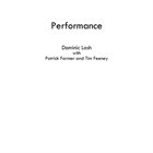 DOMINIC LASH Dominic Lash with Patrick Farmer and Tim Feeney ‎: Performance album cover