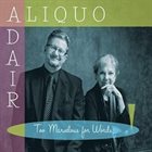 DON ALIQUO Aliquo / Adair : Too Marvelous For Words album cover