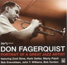 DON FAGERQUIST Portrait of a Great Jazz Artist album cover
